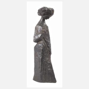 Bronze Mädchenplastik