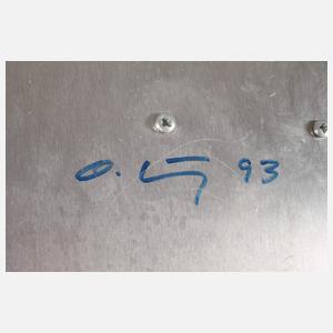 Ottmar Hörl, Kleines hellgelbes Besenstück