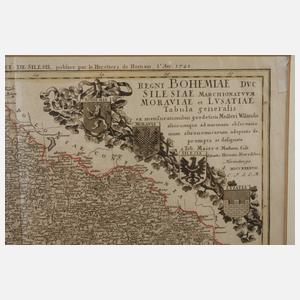 Homanns Erben, Kupferstichkarte Böhmen