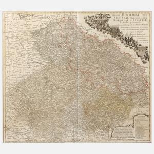 Homanns Erben, Kupferstichkarte Böhmen