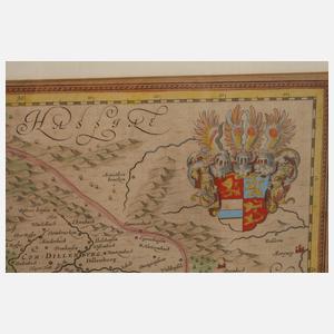 Johannes Janssonius, Karte Nassau