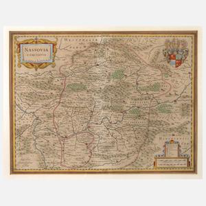 Johannes Janssonius, Karte Nassau