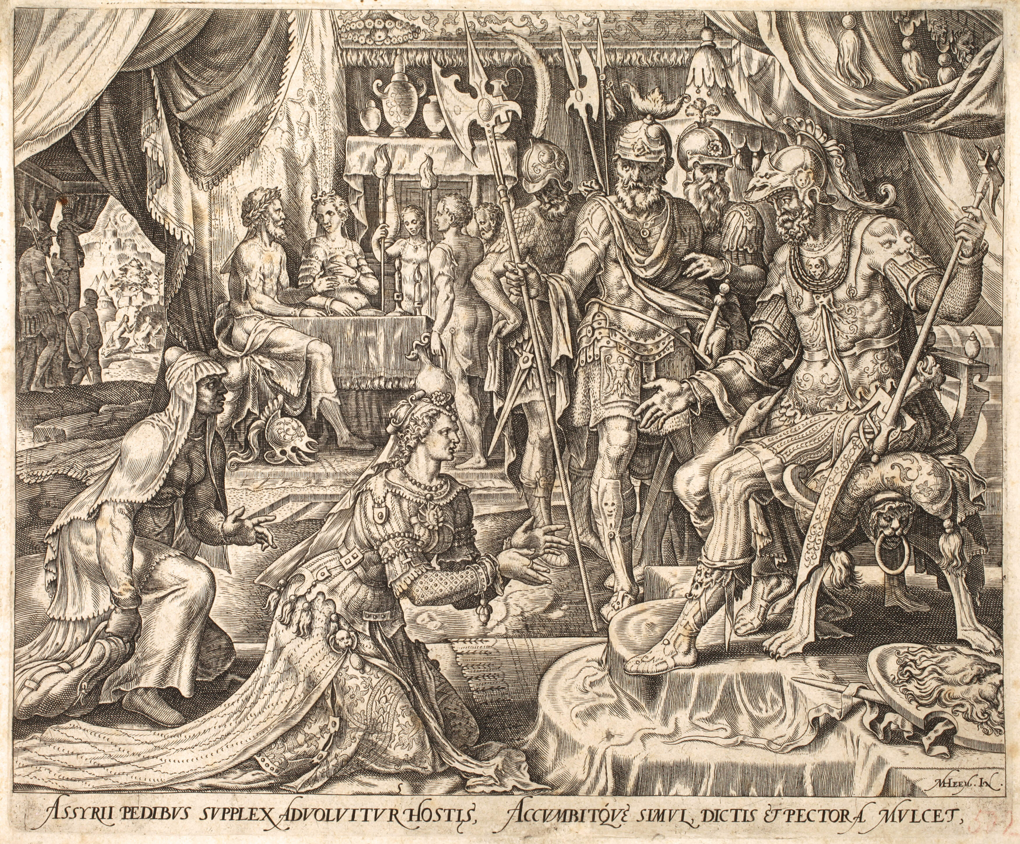 Phillip Galle, Mythologische Szene