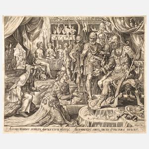 Phillip Galle, Mythologische Szene