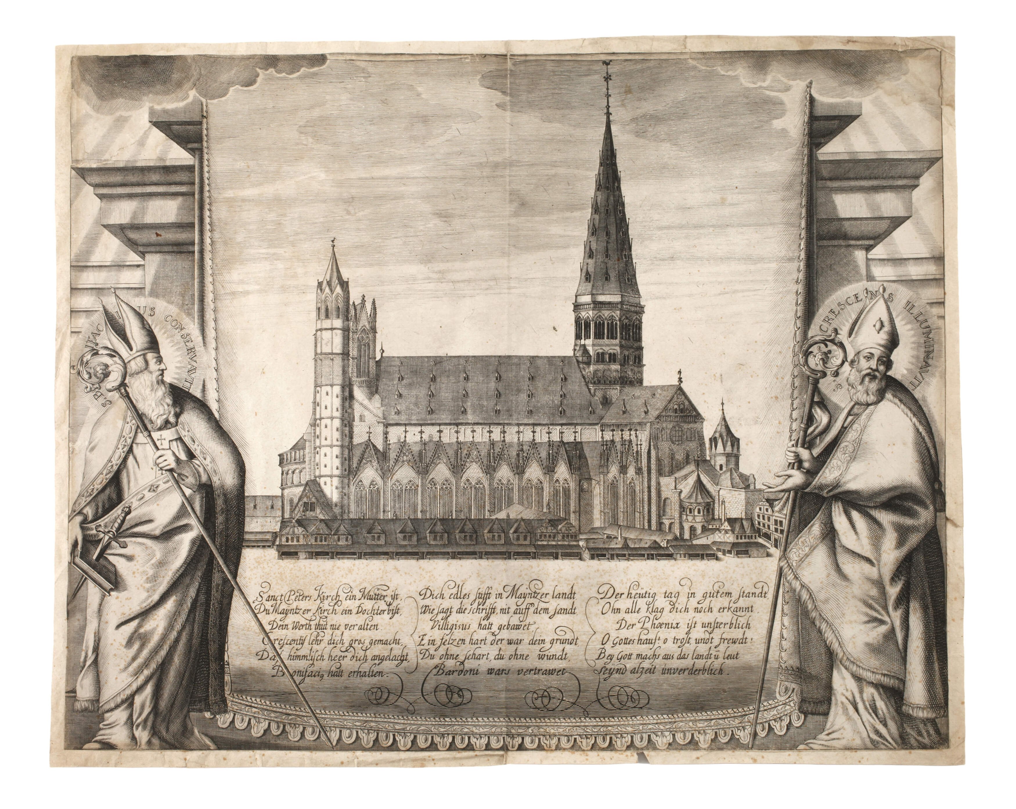 Nikolaus Person, attr., Der Dom zu Mainz