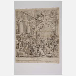 Carlo Sacchi, "Die Anbetung der Könige"