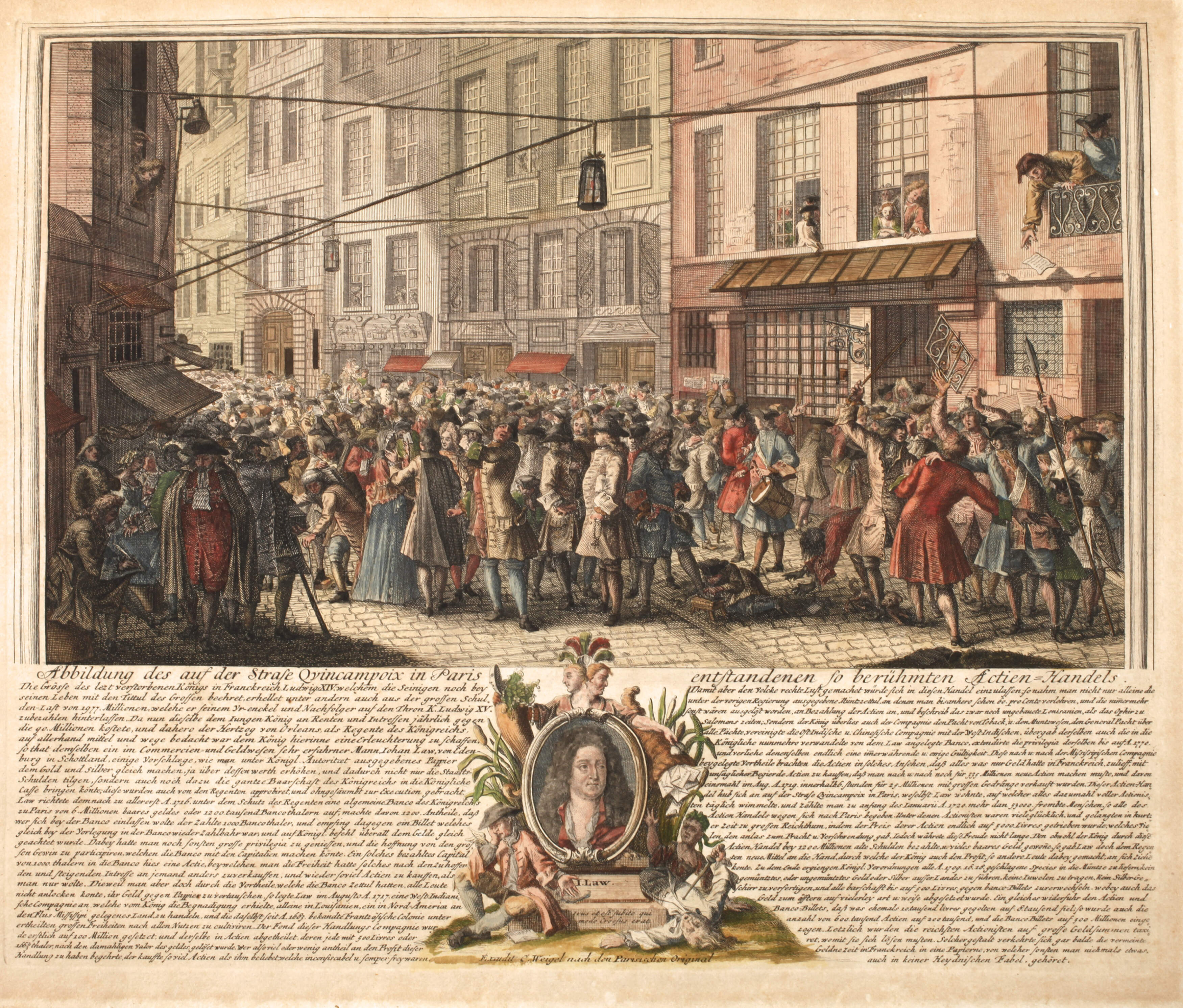 Christoph Weigel, Pariser Aktienhandel