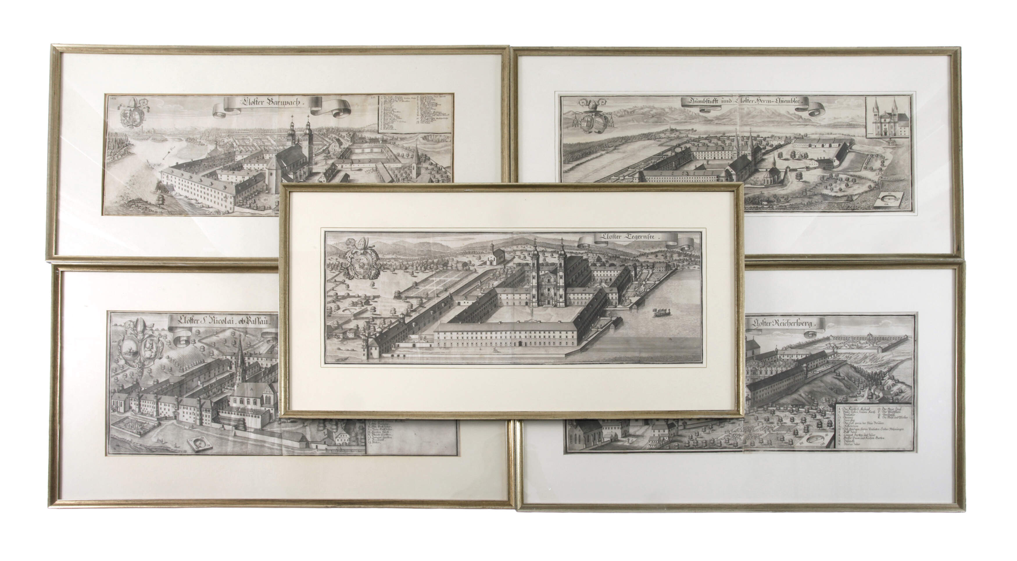 Michael Wening, Konvolut Klosteransichten