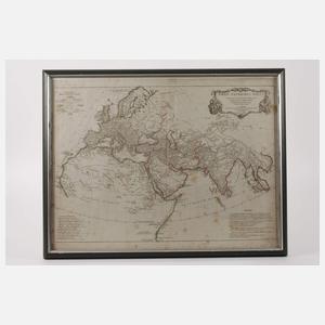 Jean Baptiste d'Anville, Weltkarte