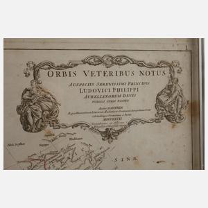 Jean Baptiste d'Anville, Weltkarte