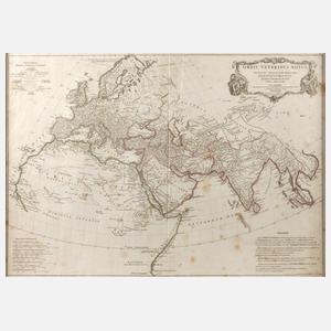 Jean Baptiste d'Anville, Weltkarte