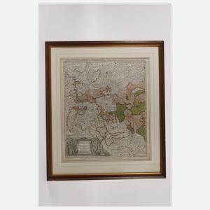 Johann Baptist Homann, Karte fränkischer Kreis-Mainz