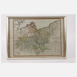 Franz Ludwig Güssefeld, Karte Brandenburg/Pommern