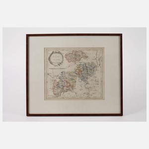 Franz von Reilly, Kupferstichkarte Reuß