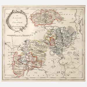 Franz von Reilly, Kupferstichkarte Reuß