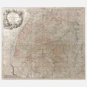 Matthäus Seutter, Karte Baden-Württemberg