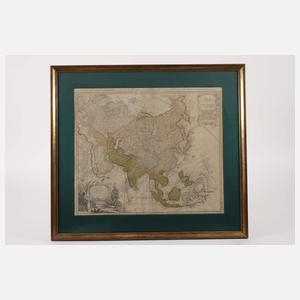 Johann Baptist Homann, Karte Asien