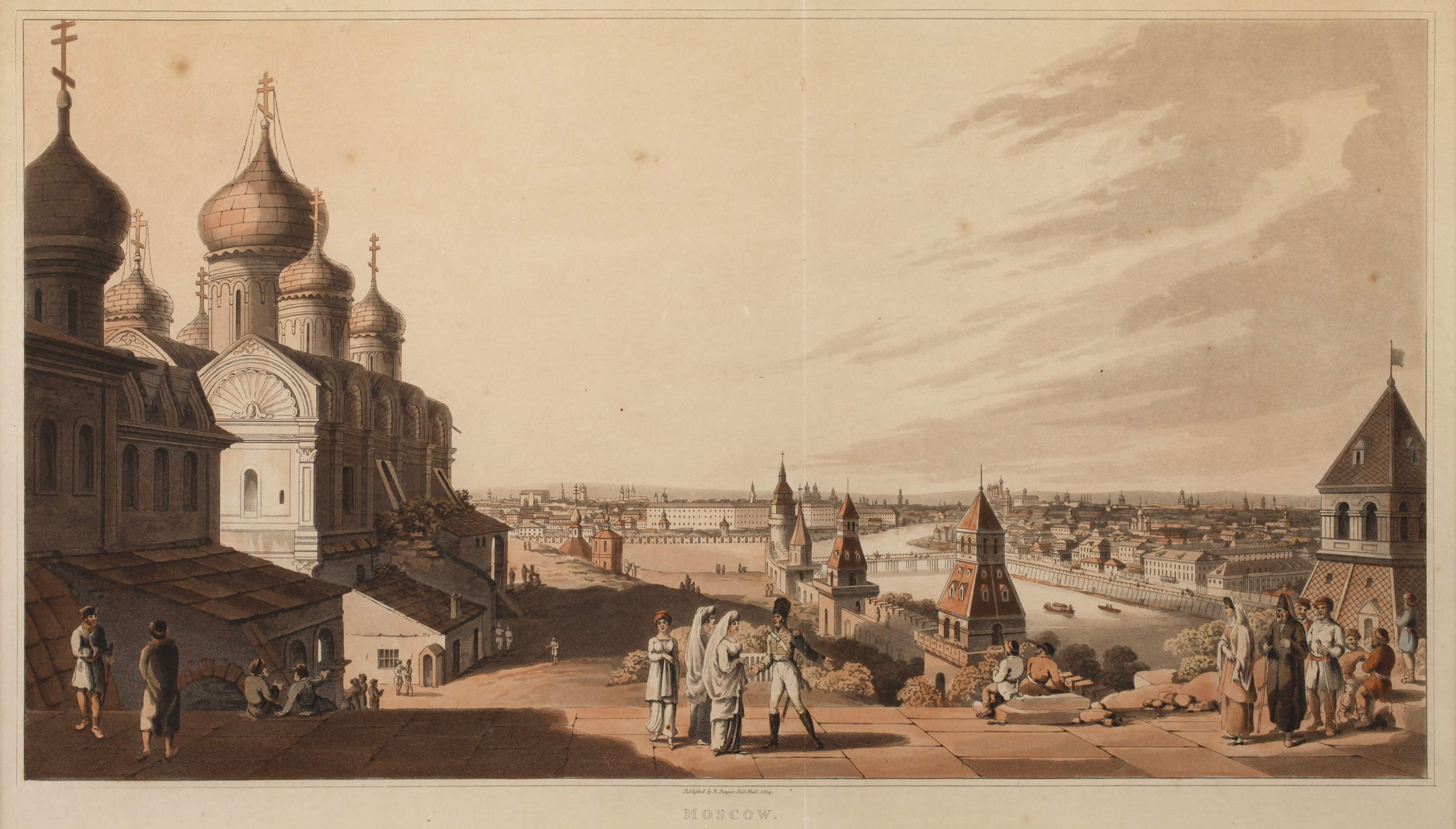 Robert Bowyer, Blick auf Moskau