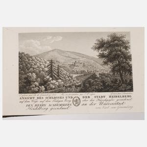 Karl v. Graimberg, Sammlung Heidelberger Ansichten