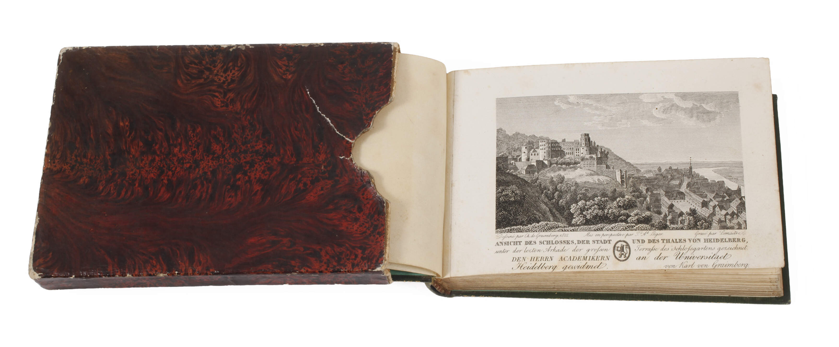 Karl v. Graimberg, Sammlung Heidelberger Ansichten