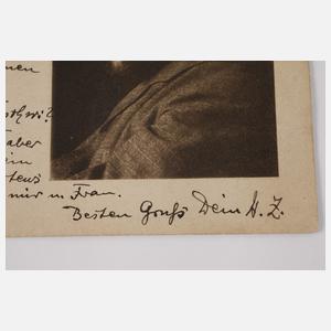 Heinrich Zille, Drei eigenhändige Postkarten