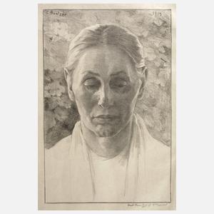 Carl Bantzer, Portrait Frau Seng