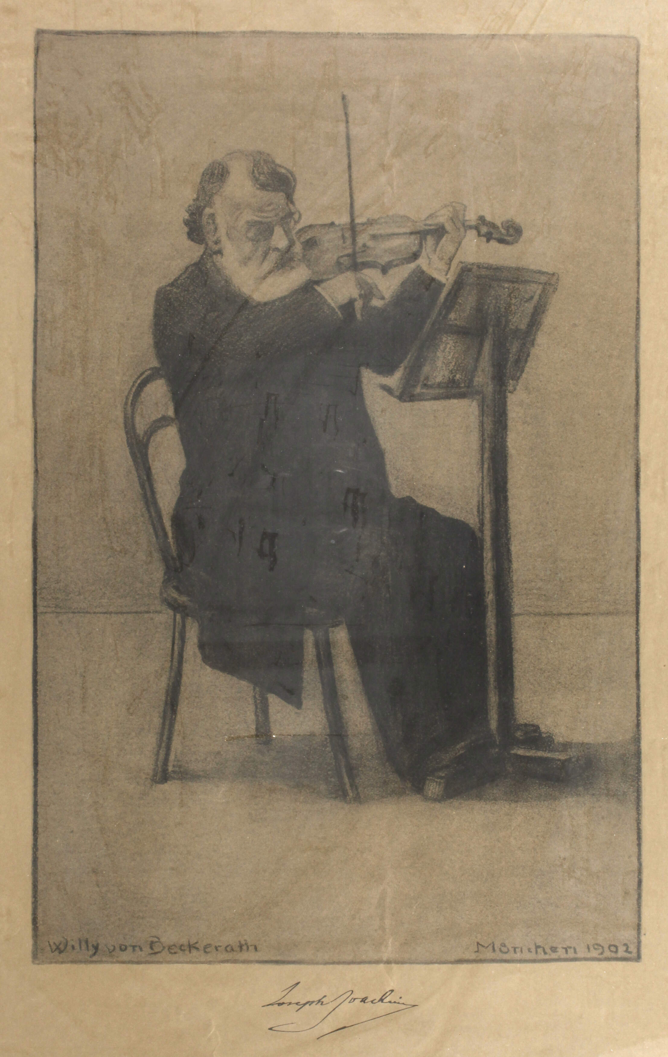 Willy von Beckerath, "Joseph Joachim"