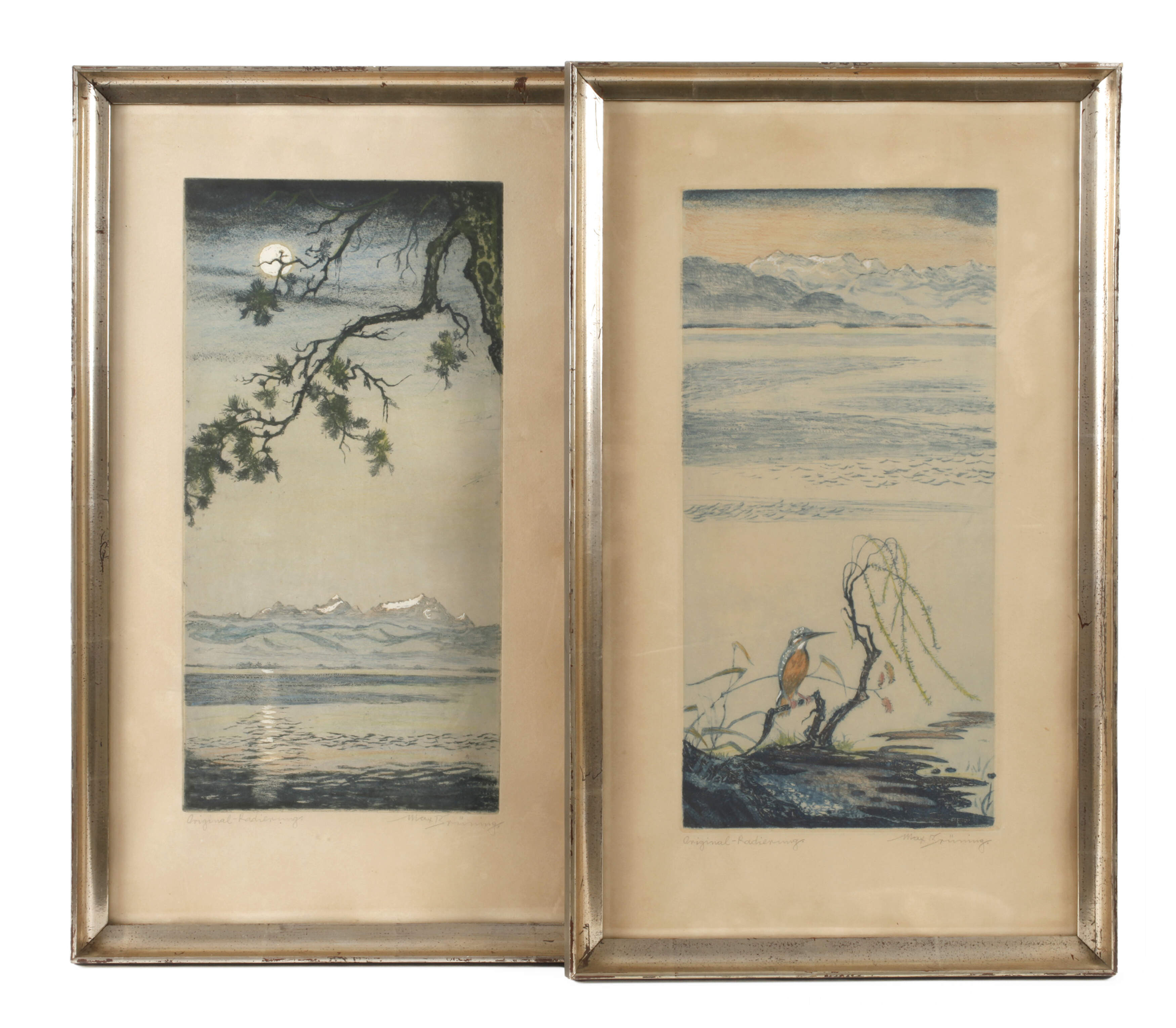 Max Brüning, Paar Landschaften