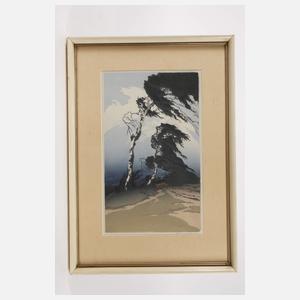 Oscar Droege, Birken im Sturm