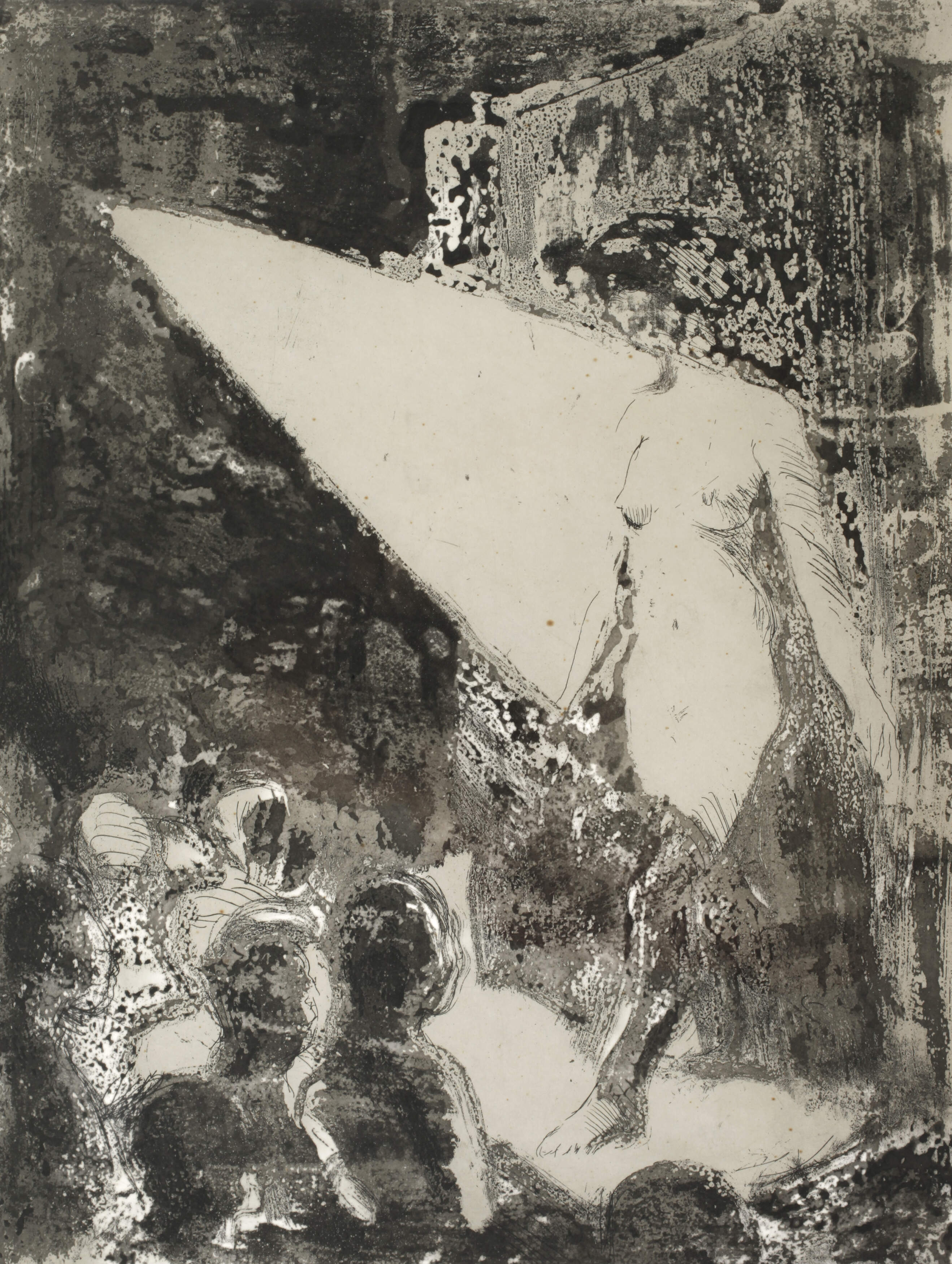 Georg Eisler, "Tänzerin im Nachtclub"