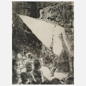 Georg Eisler, "Tänzerin im Nachtclub"