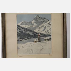 Hans Figura, Paar Winterlandschaften