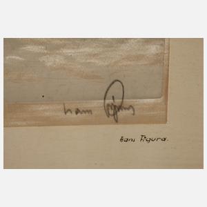 Hans Figura, Paar Winterlandschaften