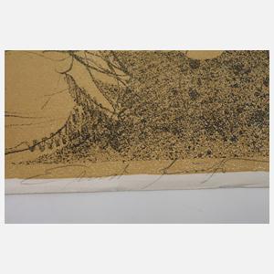 Ernst Fuchs, "Das ungleiche Paar"