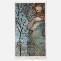 Ernst Fuchs, "Negligé"111