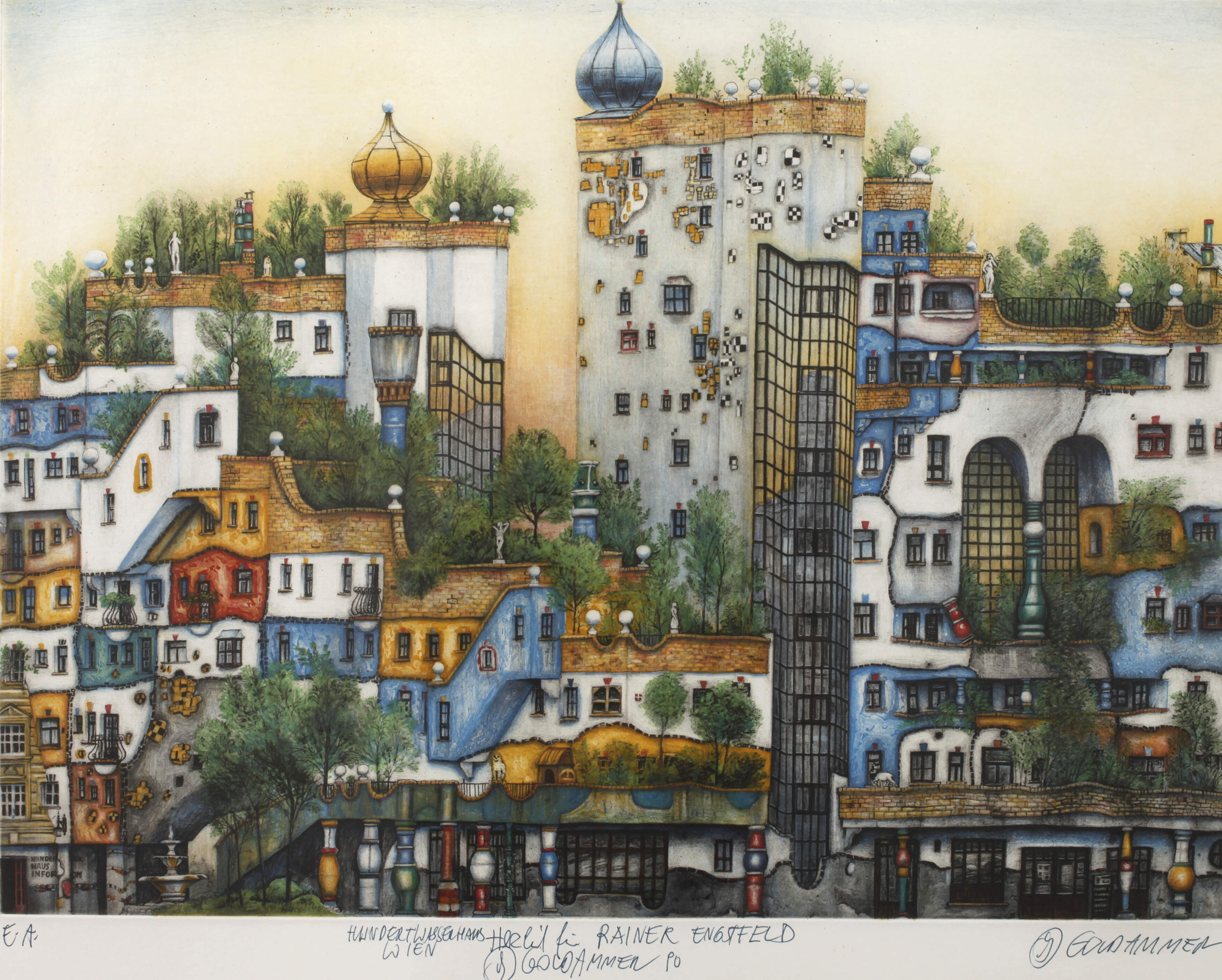 Karl Goldammer, "Hundertwasserhaus Wien"