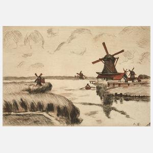 Armand Guillaumin, "Vue prise de Saardam"