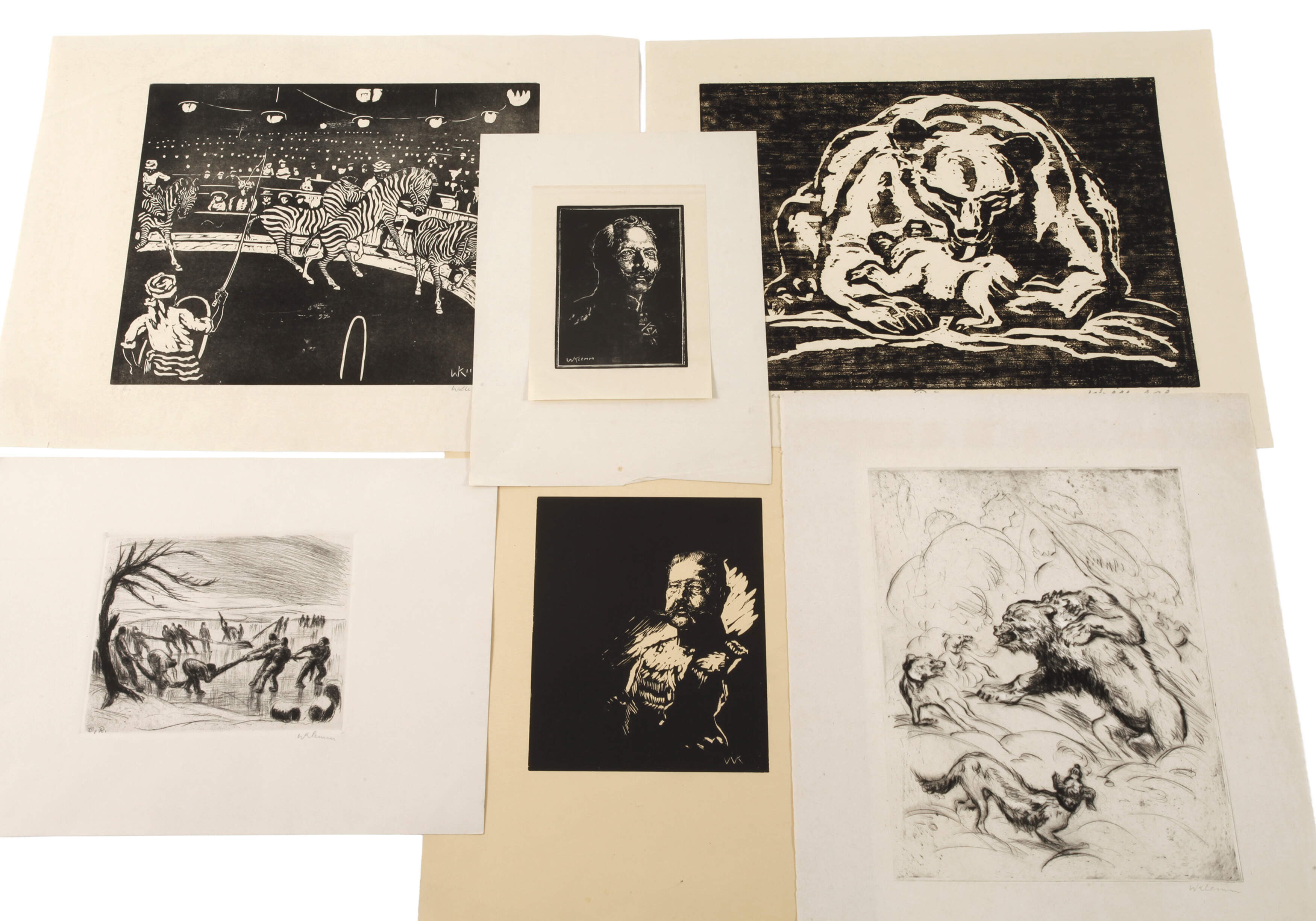 Walter Klemm, Graphikkonvolut