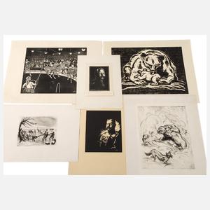 Walter Klemm, Graphikkonvolut