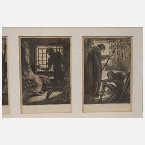 Alois Kolb, Zyklus zu "Bayard Balladenkranz"