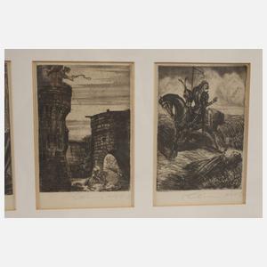 Alois Kolb, Zyklus zu "Bayard Balladenkranz"