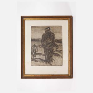 Hermann Pampel, Soldaten auf dem Gräberfeld