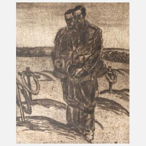 Hermann Pampel, Soldaten auf dem Gräberfeld