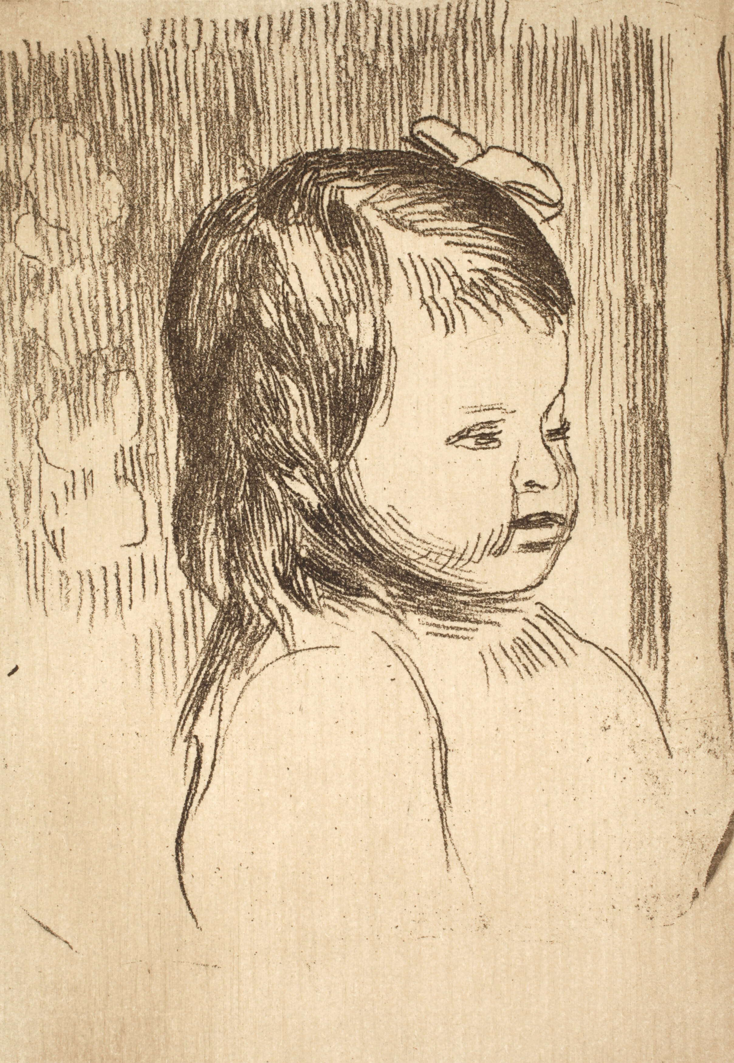 Pierre-Auguste Renoir, "Buste d'enfant "