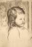Pierre-Auguste Renoir, "Buste d'enfant "