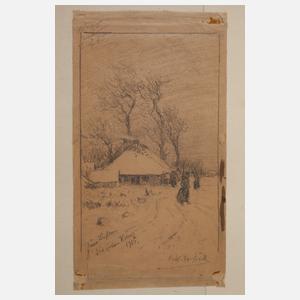 Georg Siehl-Freystett, Zeichnung und Radierung