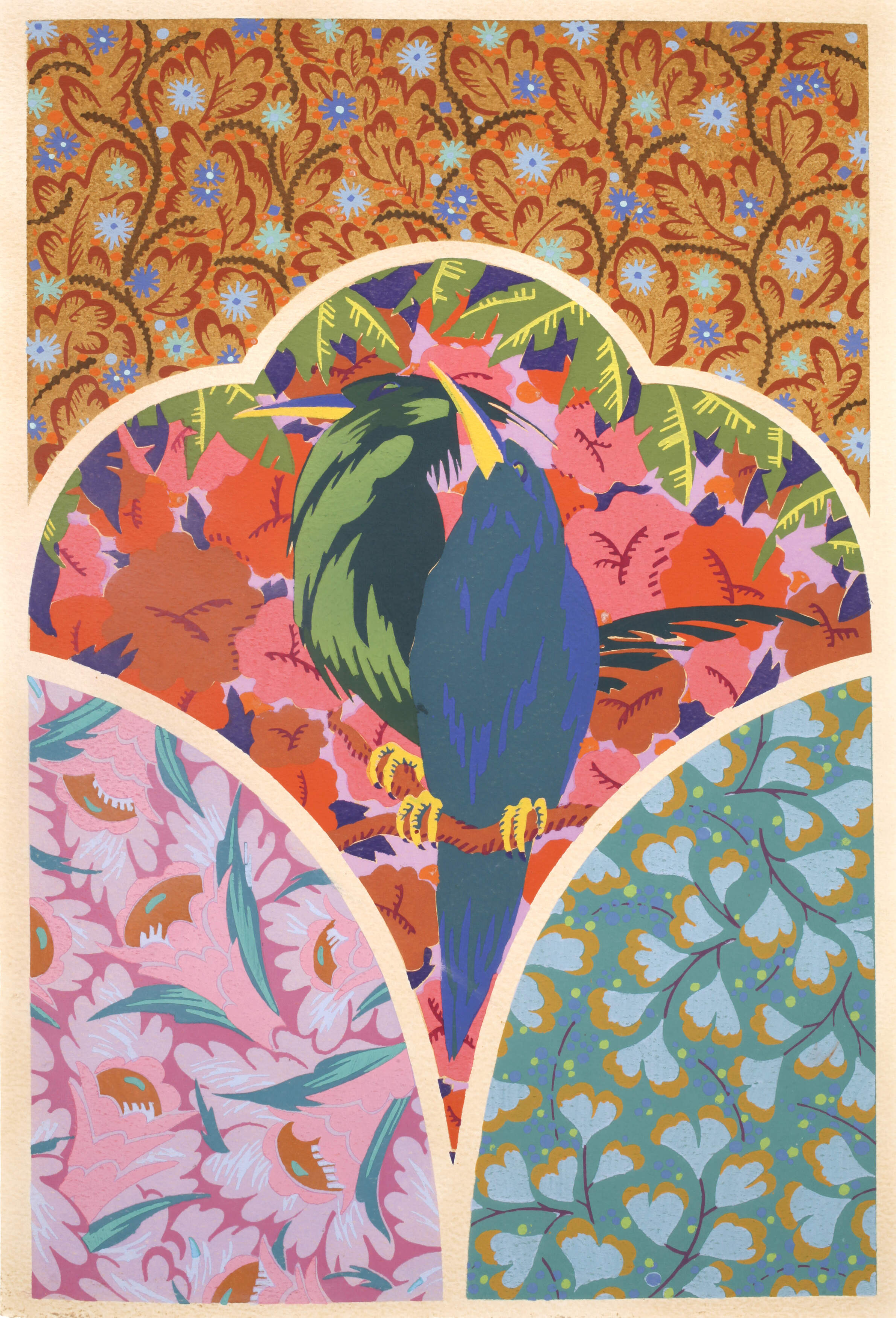 Auguste H. Thomas, Vogelpaar