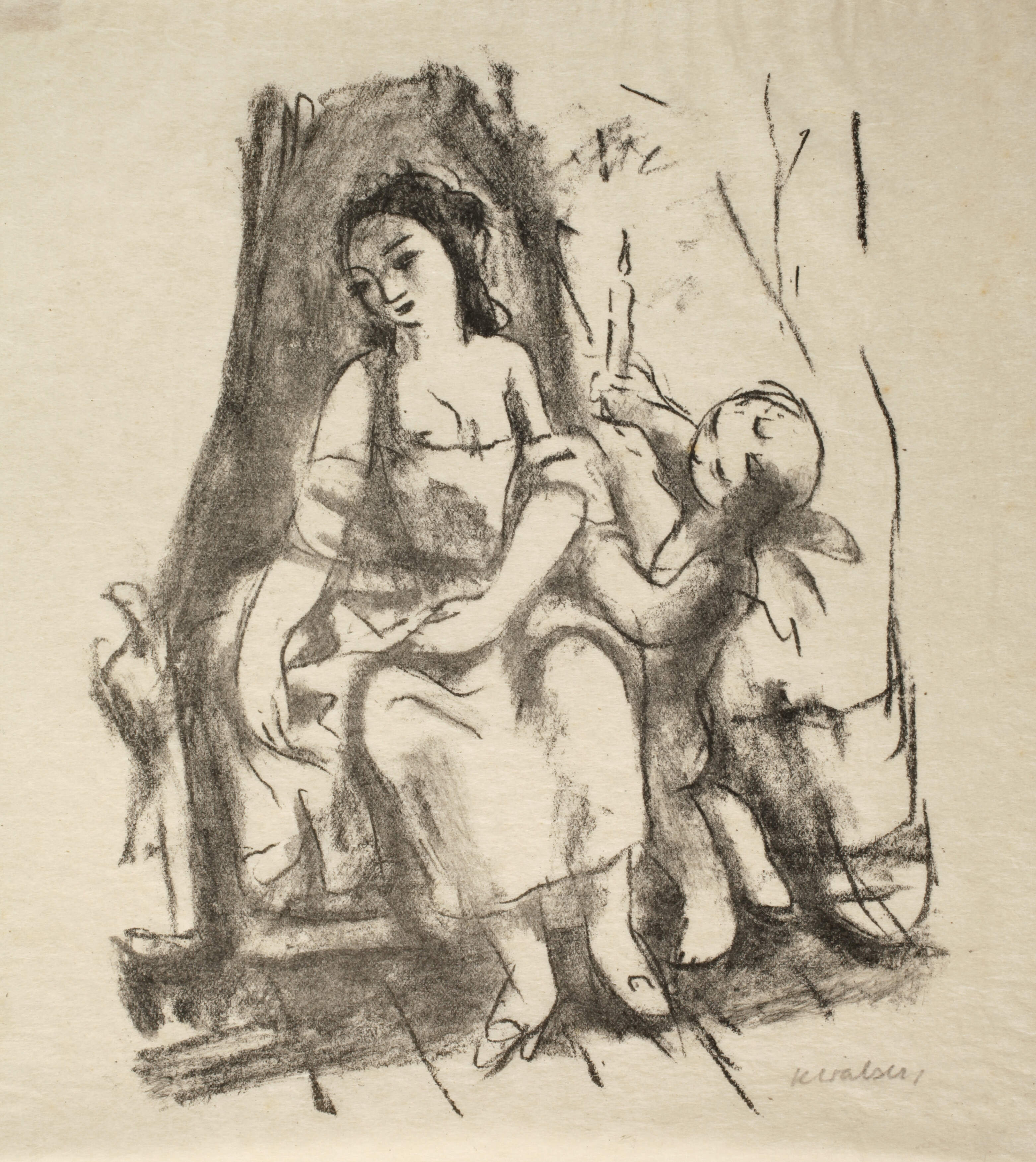 Karl Walser, Amor wacht über die Braut