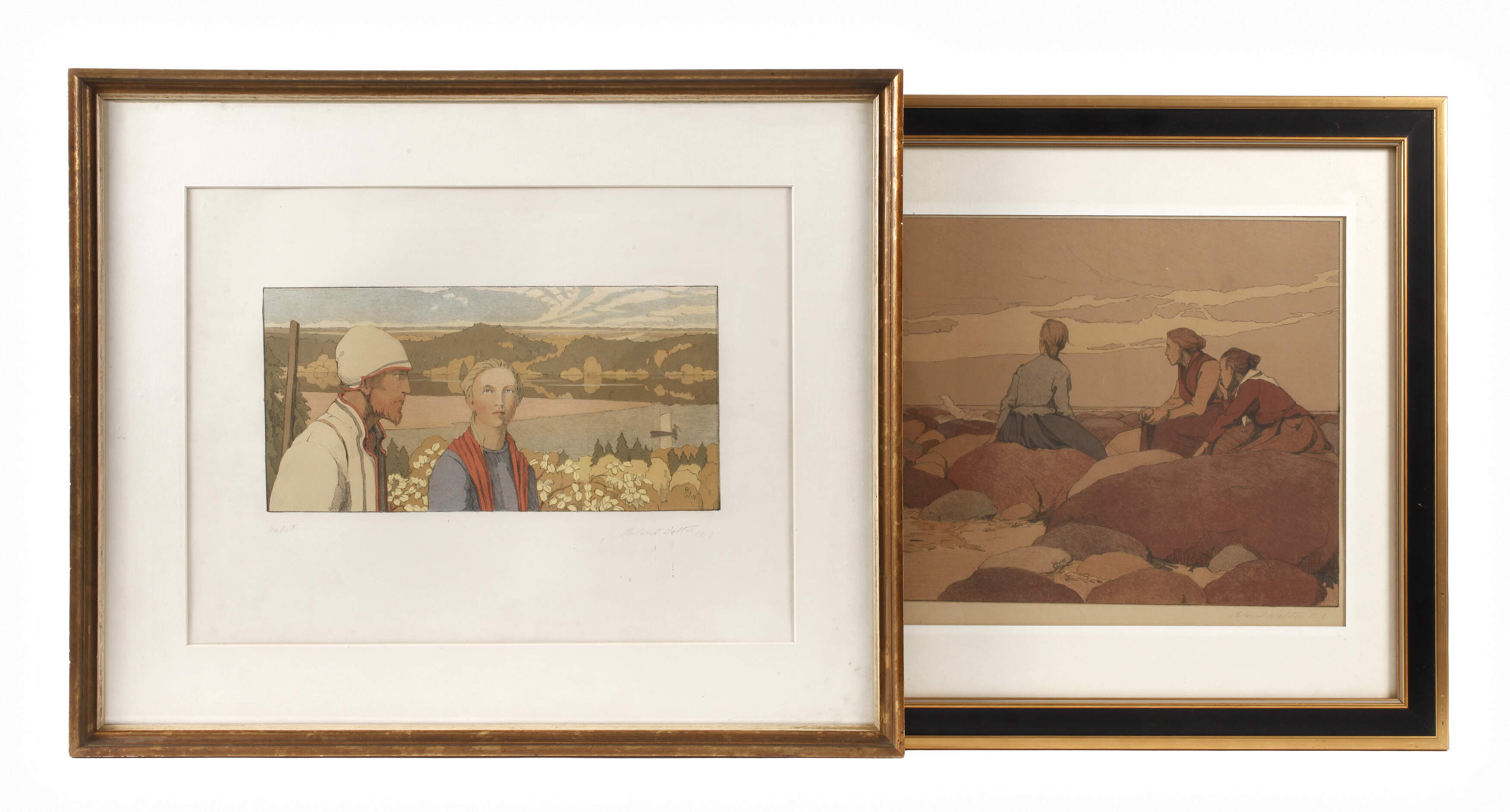 Roland Walter, Paar Graphiken