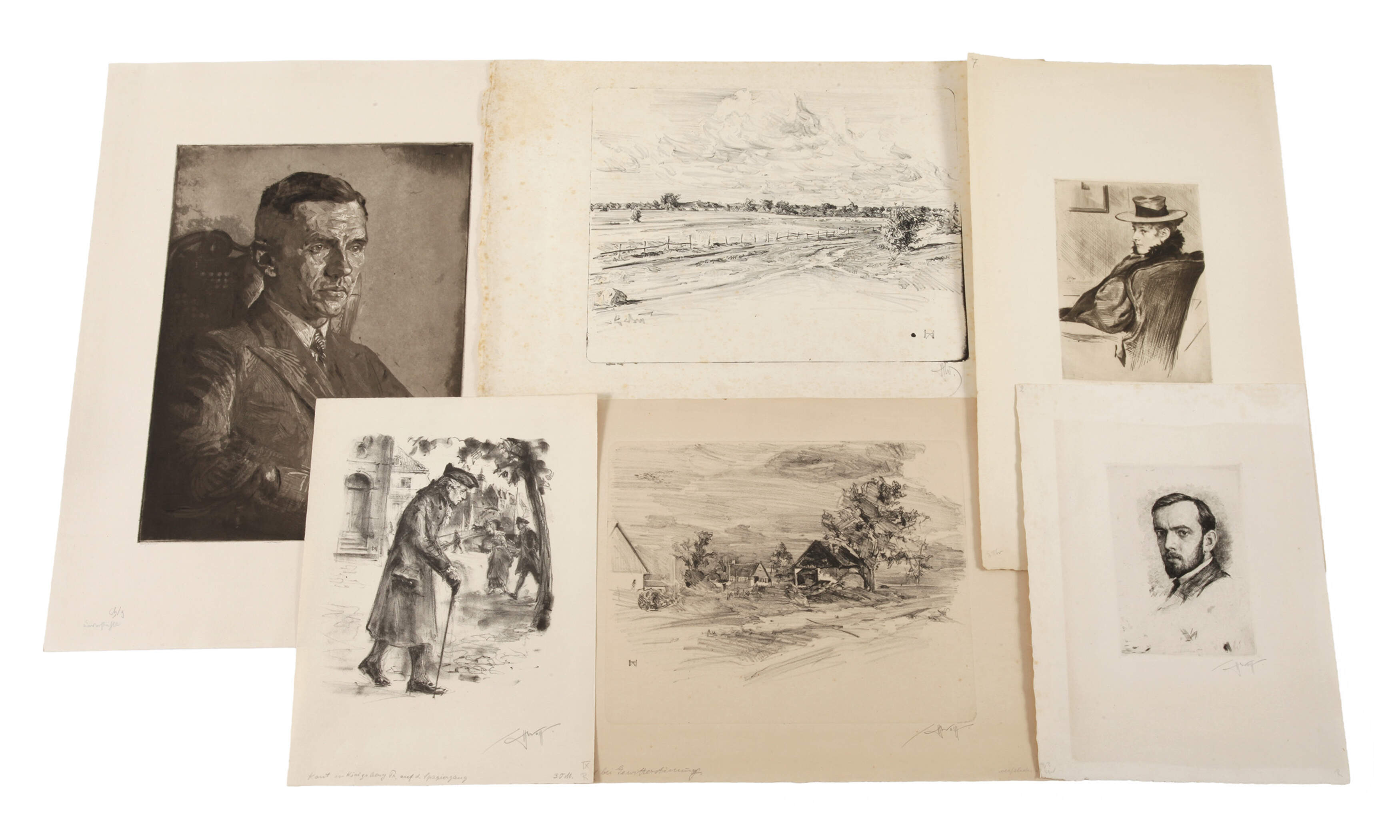 Heinrich Wolff, Graphikkonvolut